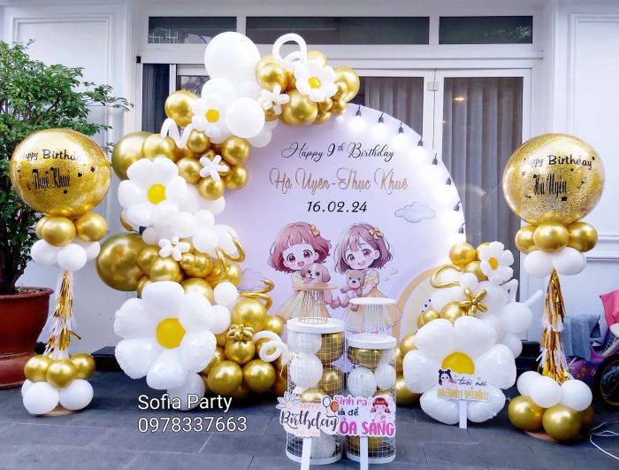 Bộ sưu tập phụ kiện trang trí độc đáo tại Sofia Party