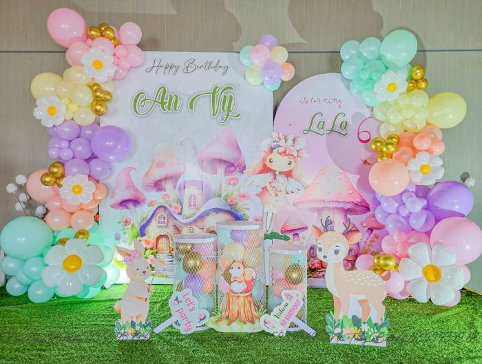 Không gian trưng bày đầy cảm hứng tại Nha Trang Birthday