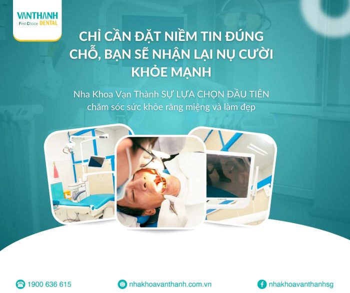 Không gian hiện đại tại Nha Khoa Vạn Thành