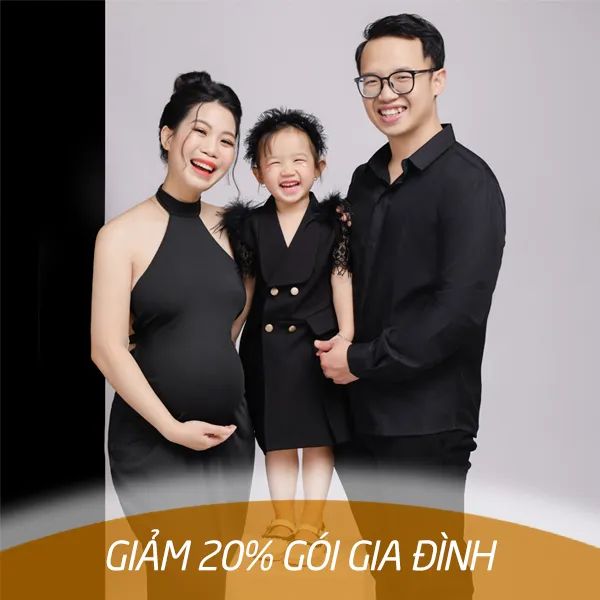 Khoảnh khắc gia đình tuyệt đẹp tại Xoài Studio