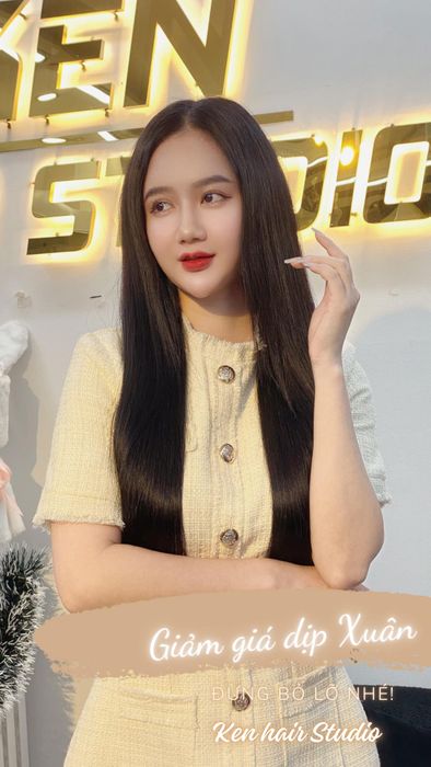 Hình ảnh thực tế dịch vụ nối tóc tại KEN Hair Studio