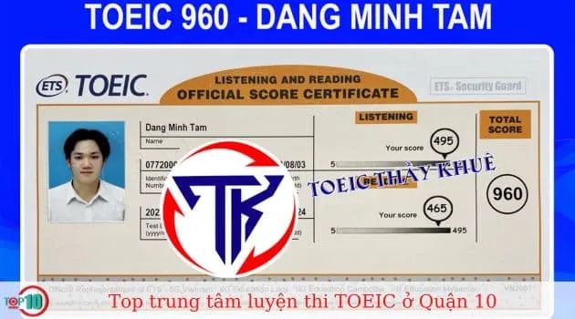 TOEIC Thầy Khuê - Nơi biến mục tiêu thành hiện thực
