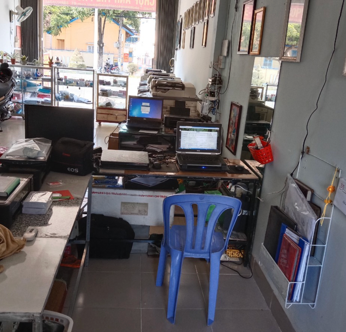 Không gian làm việc chuyên nghiệp tại Studio Song Thành