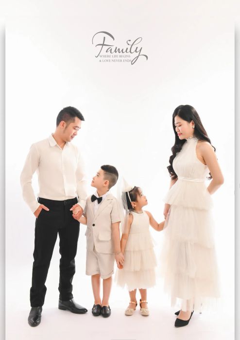 Khoảnh khắc gia đình ấm áp tại Xoài Studio