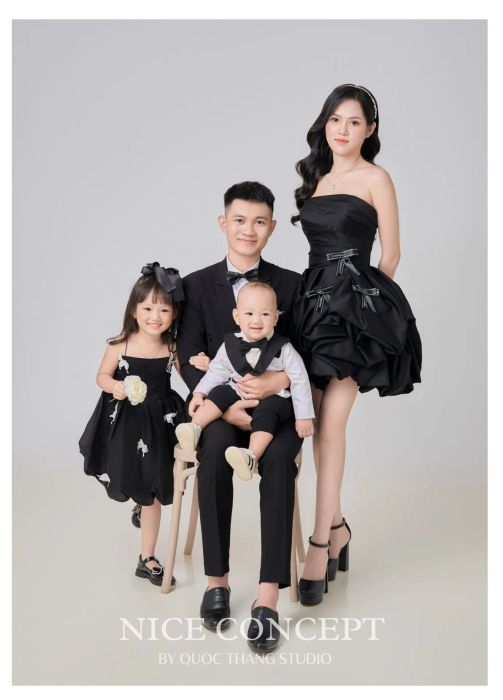 Bộ sưu tập ảnh gia đình ấn tượng tại Quốc Thắng Studio