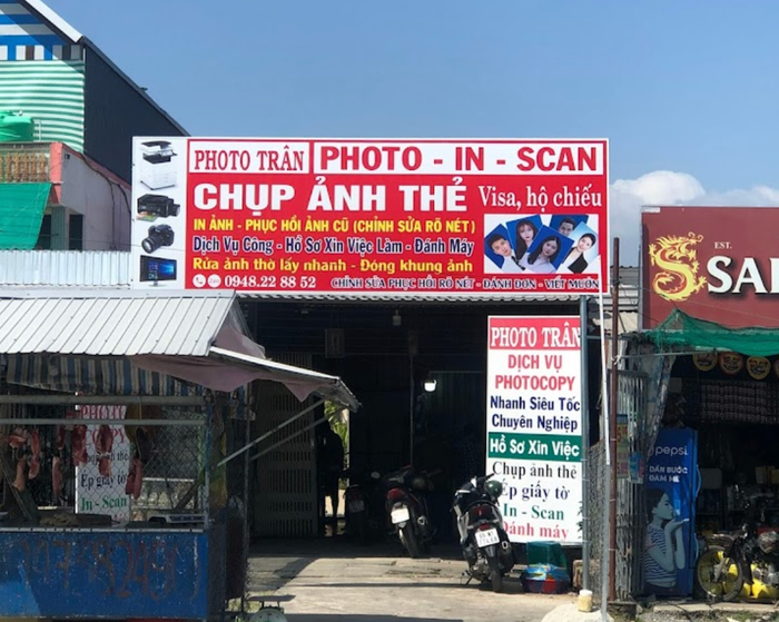 Hình ảnh mẫu tại Tiệm chụp ảnh thẻ - Photocopy Trân