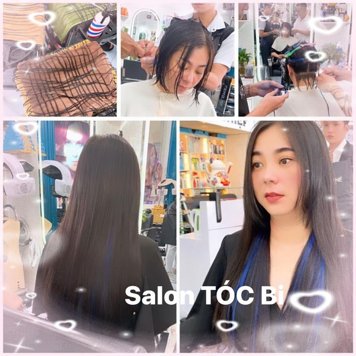 Tác phẩm nghệ thuật tóc tại Salon Tóc Bi - Quận 7