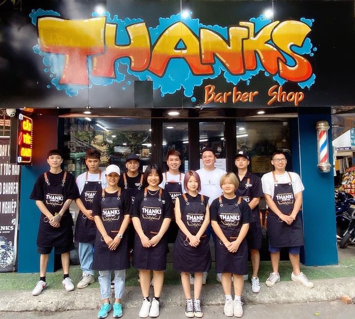 Không gian đào tạo hiện đại tại Thanks Barber Shop