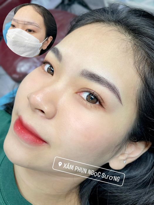 Hình ảnh thực tế tại Xăm Phun Ngọc Sương Permanent Makeup