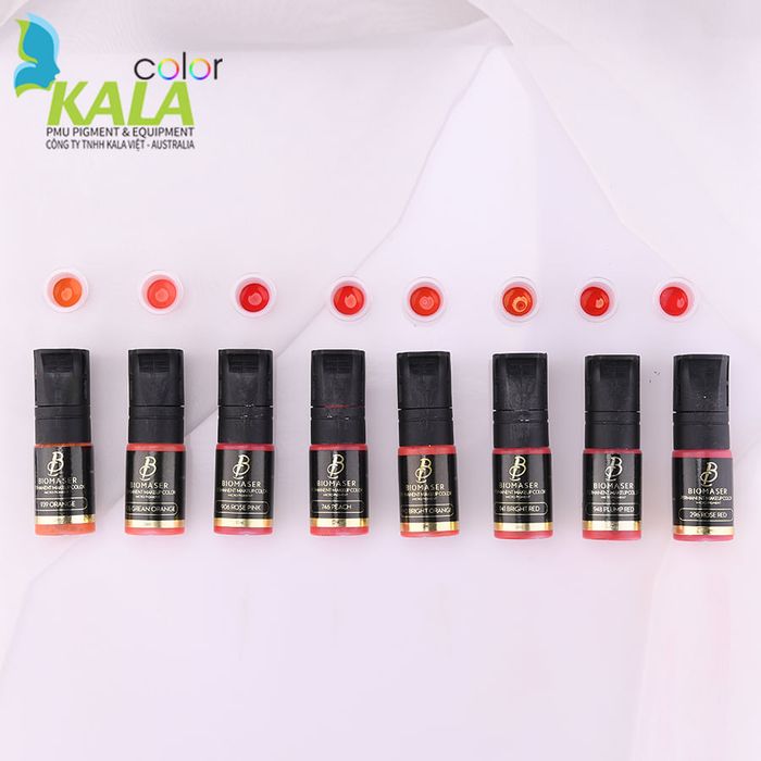 Bộ sưu tập hình ảnh mực xăm Biomaser chính hãng