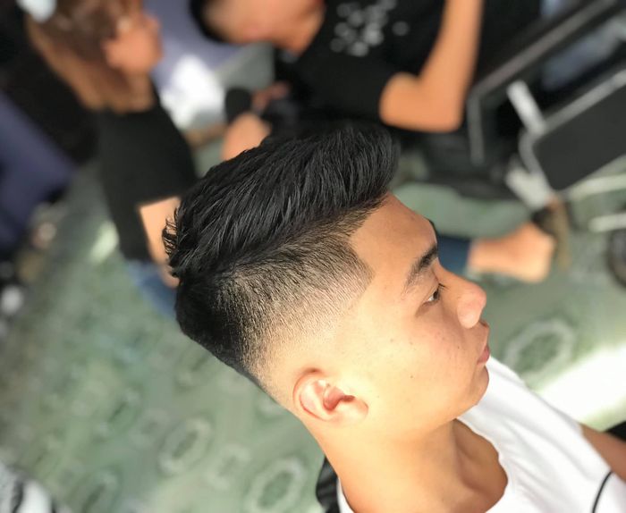 Hình ảnh không gian sang trọng tại Quân Barber Shop