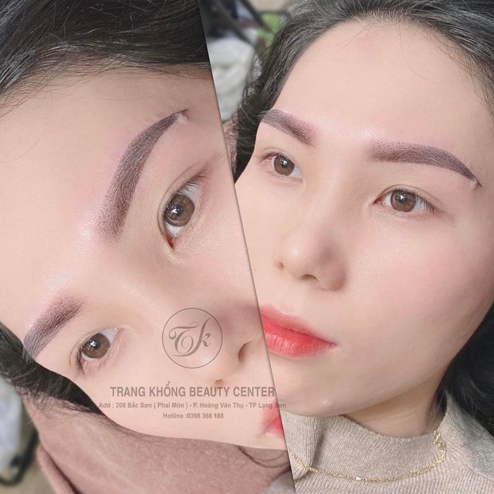 Kết quả phun xăm thẩm mỹ tại Trang Khổng Beauty Center