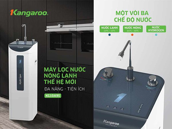 Máy lọc nước Kangaroo - Bảo vệ sức khỏe gia đình bạn