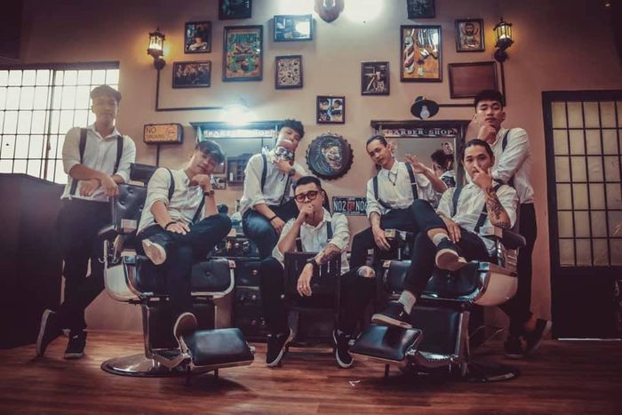 Không gian sang trọng và đầy cảm hứng tại Luân BarBer Shop