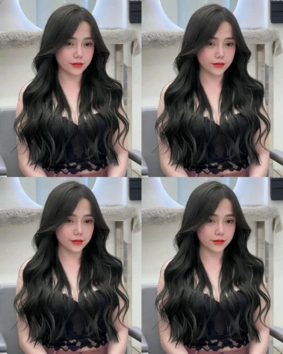 Hình ảnh thành phẩm nối tóc tại TRÂN TRÂN BỘI Hair Salon