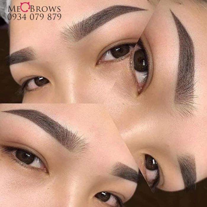 Hình ảnh thực tế dịch vụ tại MeoBrows