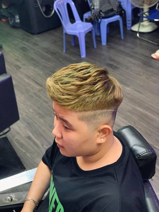 Hình ảnh phong cách cắt tóc nghệ thuật tại Chất Barber Shop