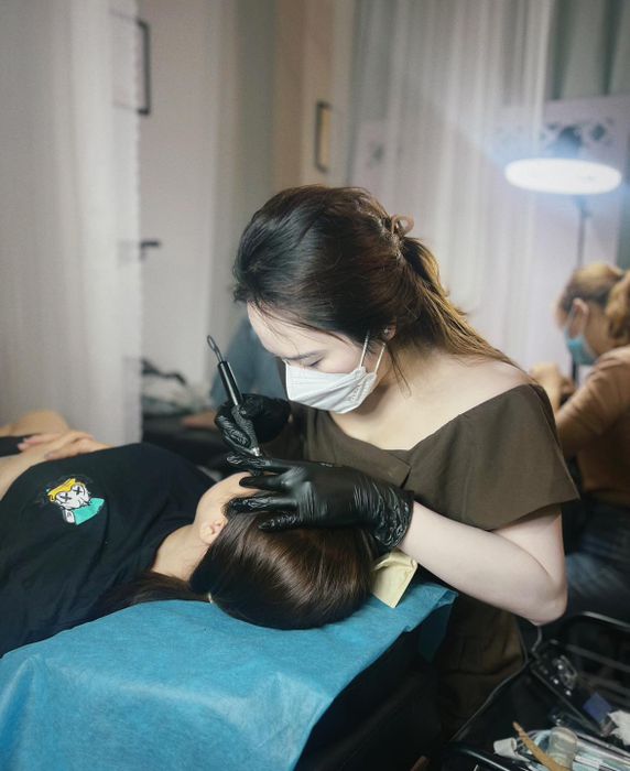 Không gian sang trọng và hiện đại tại Greeny Beauty