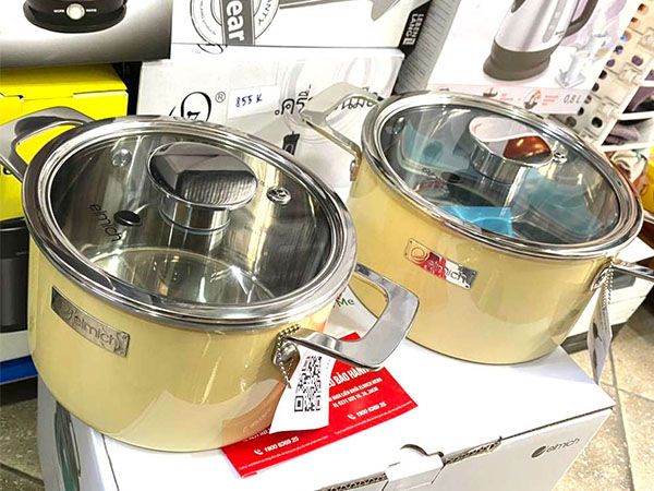 Bộ nồi inox Elmich - Sang trọng và bền bỉ theo thời gian