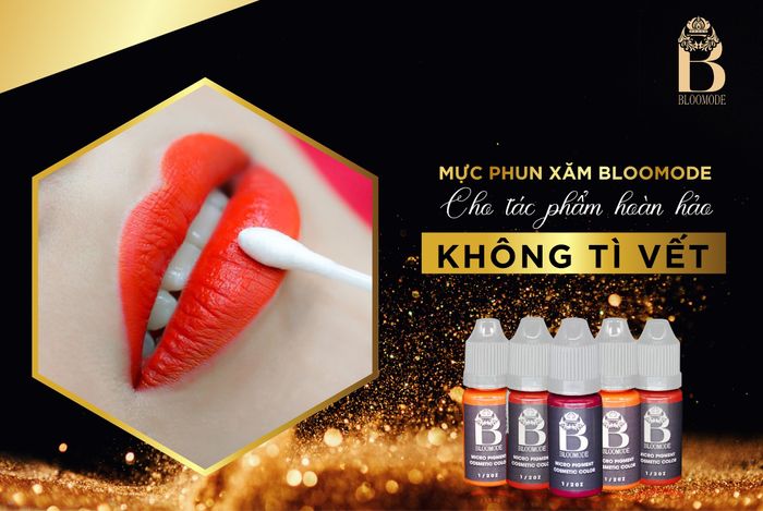 Bộ sưu tập hình ảnh ứng dụng mực Bloomode trên các tác phẩm thực tế