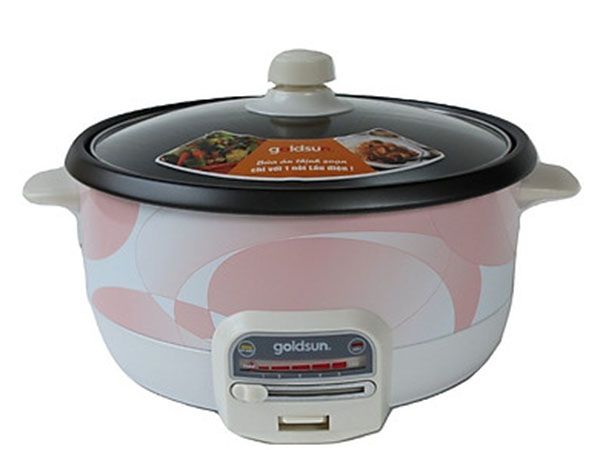 Nồi lẩu Goldsun - Thiết kế hiện đại, an toàn khi sử dụng