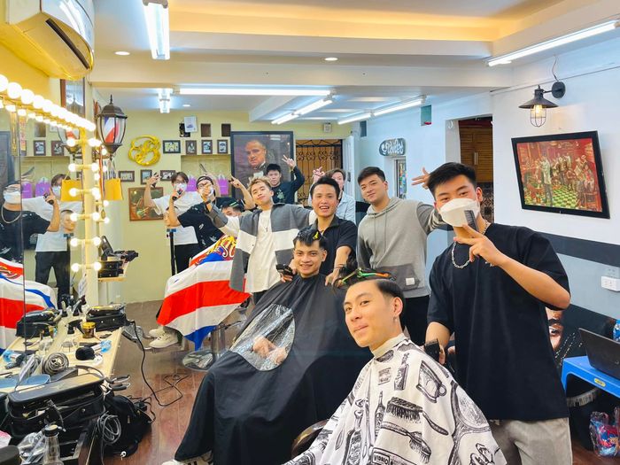 Không gian sáng tạo tại Bờm Barbershop