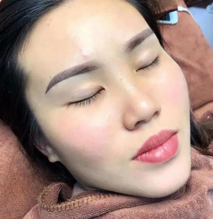 Hình ảnh thực tế dịch vụ phun xăm tại Spa Thanh Hoa