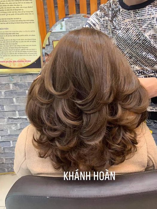 Những tác phẩm nghệ thuật tóc tại Viện Tóc & Spa Khánh Hoàn