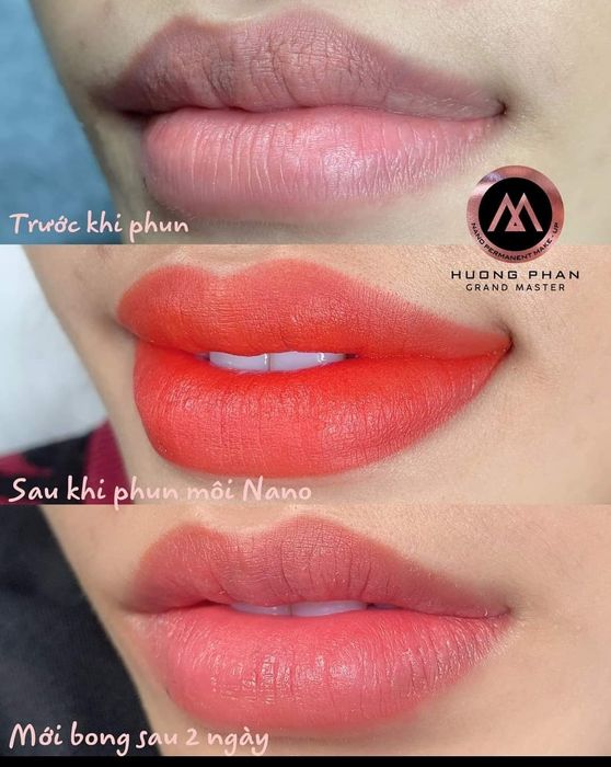 Kết quả phun môi ấn tượng tại Hương Phan Beauty