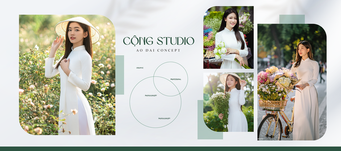 Cộng Studio - Bộ ảnh áo dài ấn tượng