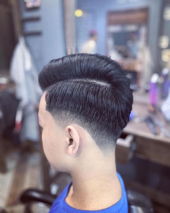 Hình ảnh không gian làm việc chuyên nghiệp tại ĐEN Barber