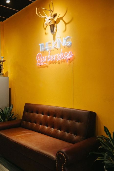 Tác phẩm nghệ thuật tạo kiểu tại The King Barber Shop
