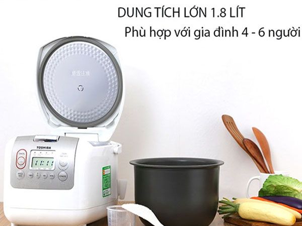Nồi cơm điện Toshiba - Công nghệ nấu cơm chuẩn Nhật
