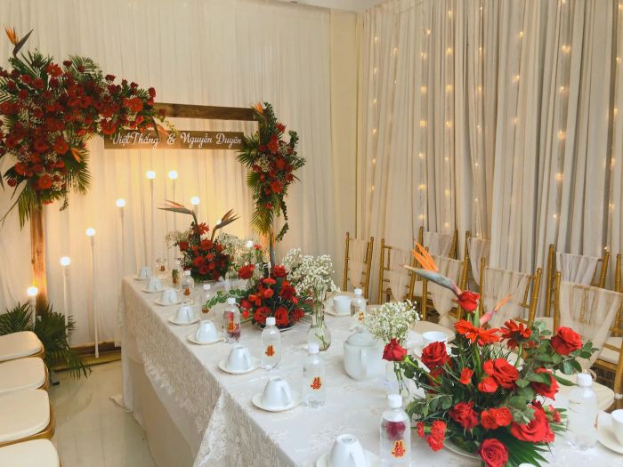 Không gian cưới đậm chất nghệ thuật - MỘC Decor BMT ảnh 1