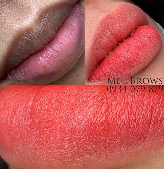 Kết quả phun môi ấn tượng tại MeoBrows