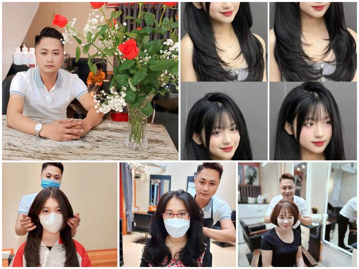 Những mẫu tóc xoăn nghệ thuật đẳng cấp tại Hair Salon Phong Thành Phú