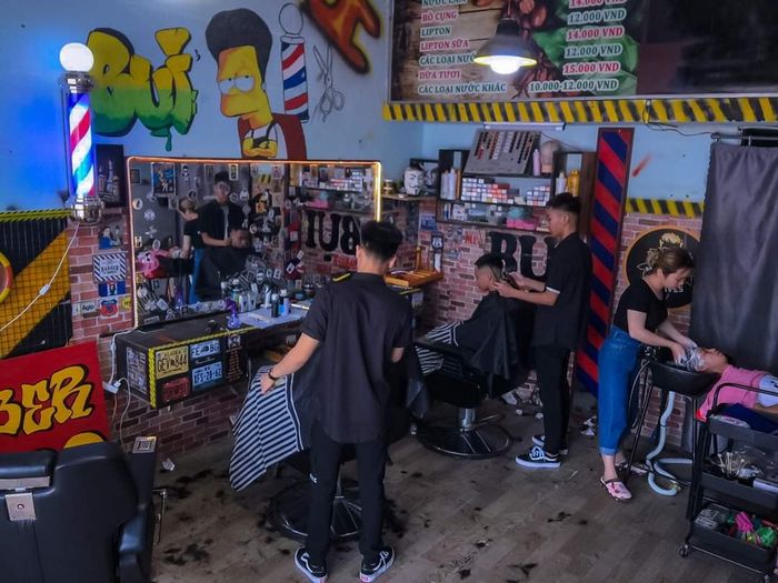 Những tác phẩm nghệ thuật tóc nam được tạo nên bởi đội ngũ barber tài năng tại Mr. BỤI