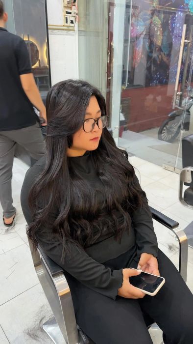 Hình ảnh thực tế dịch vụ nối tóc tại Salon Lợi Anh