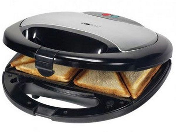 Máy kẹp nướng bánh mì sandwich Tiross - Bữa sáng hoàn hảo