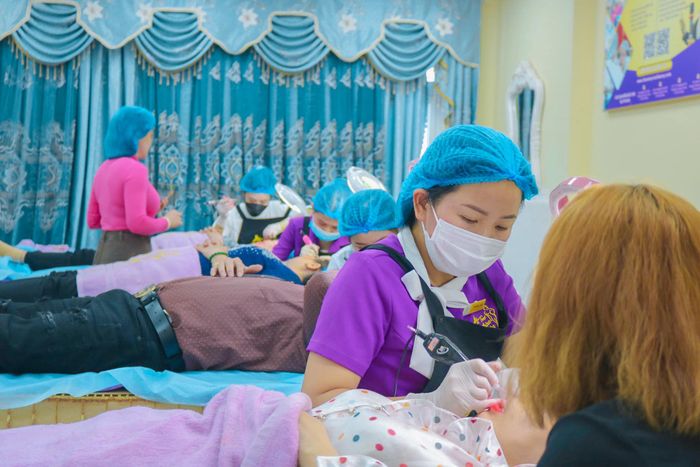 Kết quả phun môi ấn tượng tại Thẩm Mỹ Viện Thảo Vy