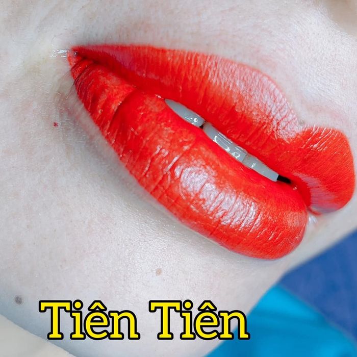Hình ảnh thực tế kết quả phun xăm tại Thẩm Mỹ Hùng Tiên