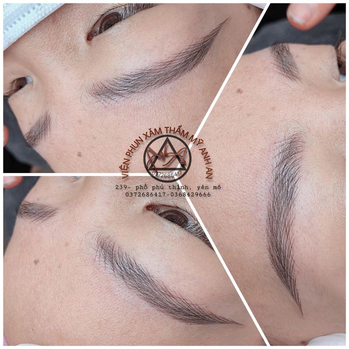 Kết quả phun xăm ấn tượng từ Anh An Phun Xăm