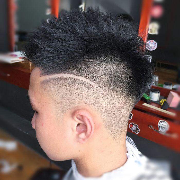 Góc làm đẹp ấn tượng tại Tý Điếu BarBer Shop