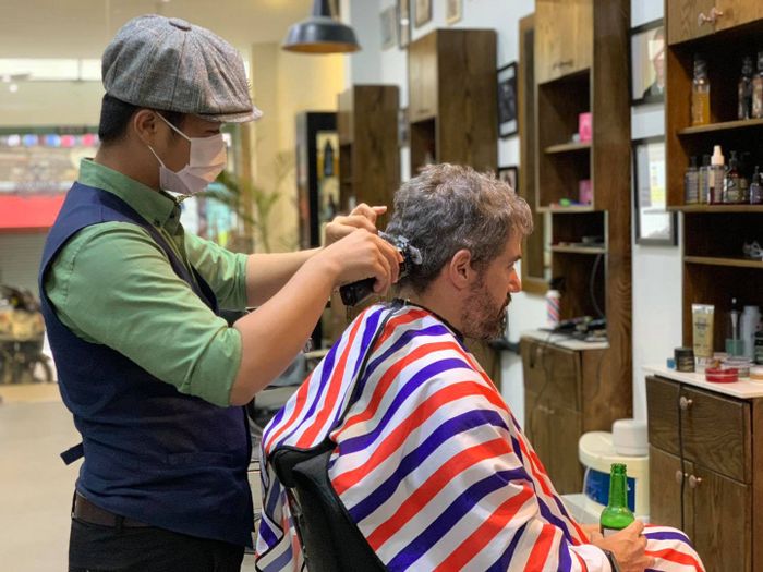 Những tác phẩm tóc nghệ thuật được tạo nên tại Le Barbier de Saigon