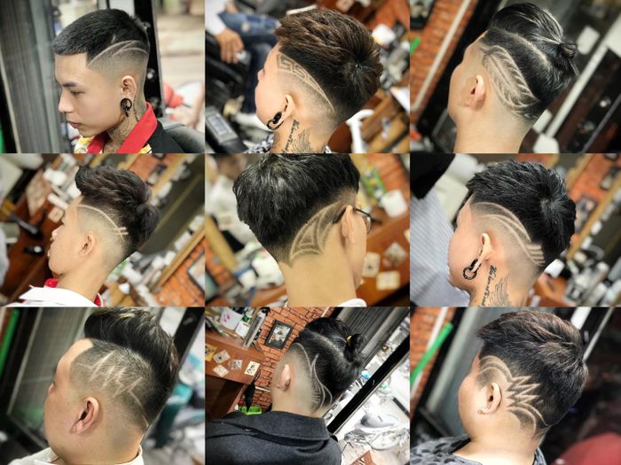 Thực hành kỹ thuật cắt tóc tại DINO BarberShop