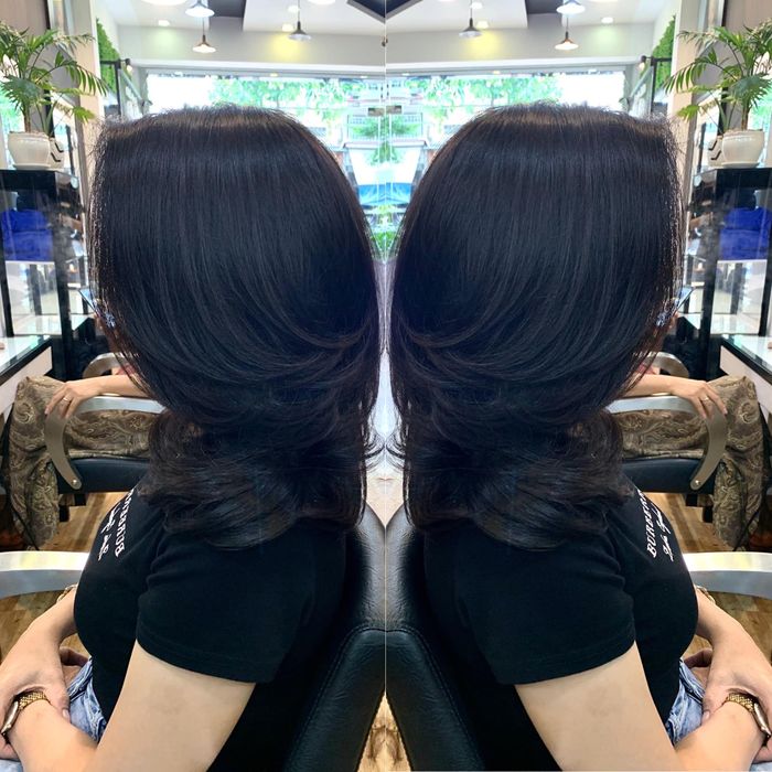 Vinh Hair Salon – Khoảnh khắc nghệ thuật với ảnh tóc layer số 2