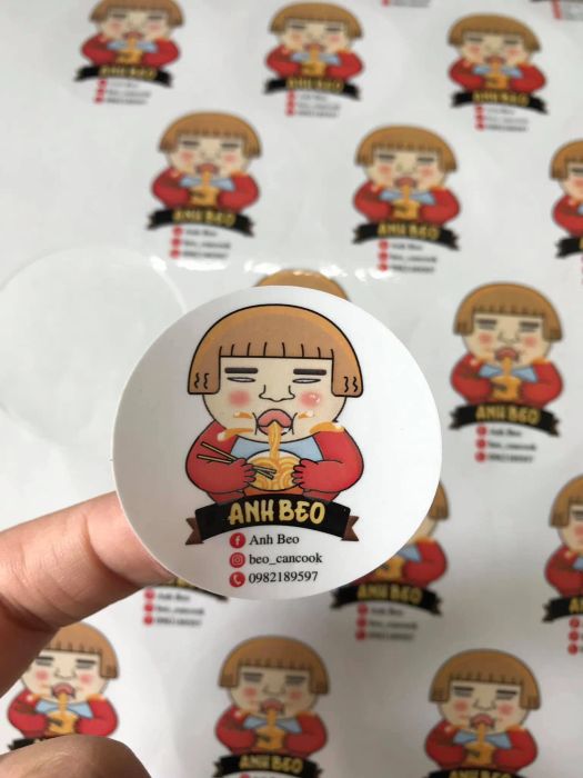 Quy trình sản xuất tem nhãn hiện đại tại Hanoibrands