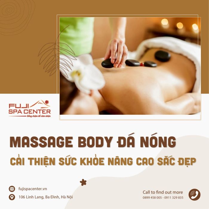 Khu vực massage cao cấp tại FUJI SPA
