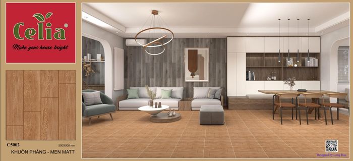 Bộ sưu tập gạch ốp lát đa dạng tại Long Hầu Ceramic