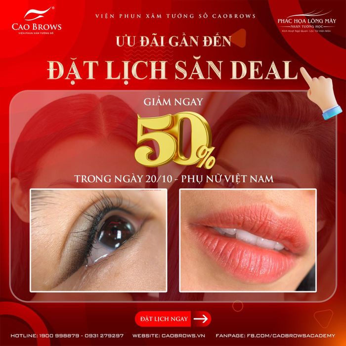 Khám phá không gian sang trọng và dịch vụ chuyên nghiệp tại Cao Brows Academy
